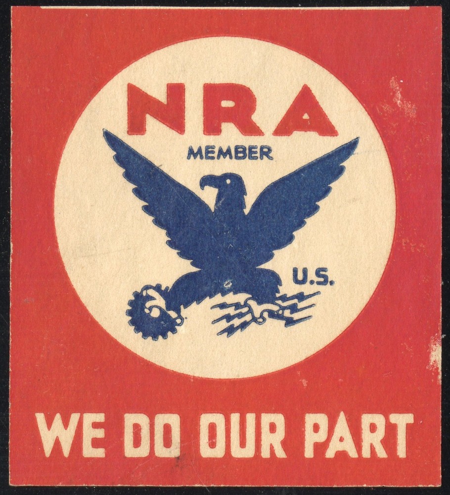 US Stamps NRA Label