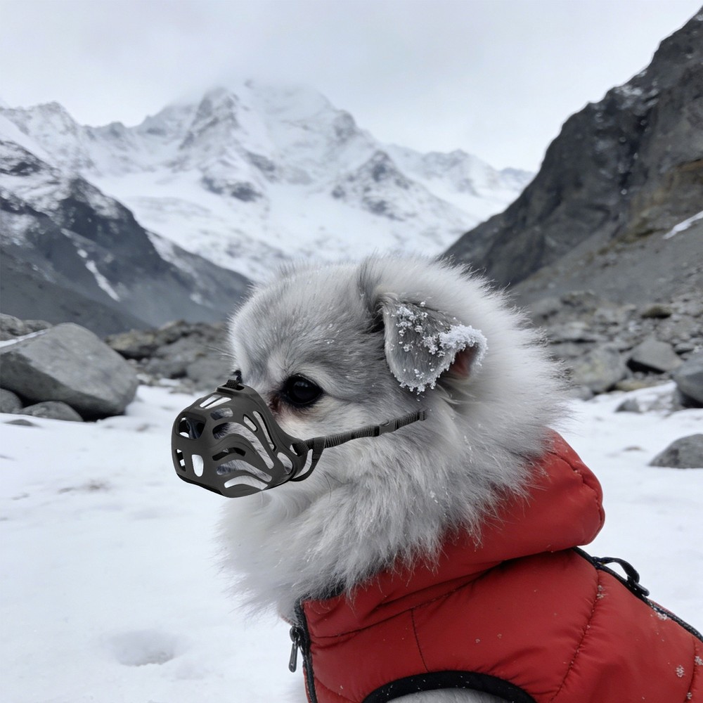 Dog Muzzle Soft Breathable Dog Muzzle Dog Muzzle Preventing Chewing and Biting