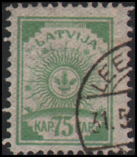 Latvia #24 Used