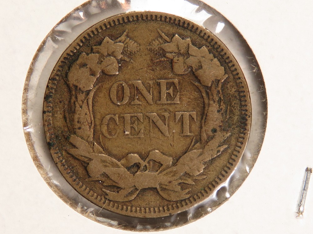 1857 Flying Eagle Cent, VF