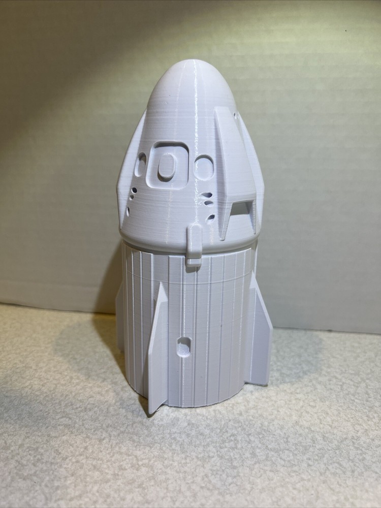 SpaceX Dragon Spacecraft Model, 6in scale