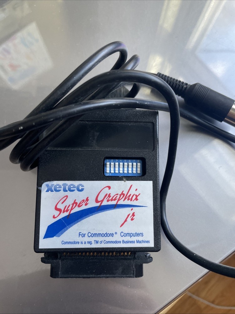 Xetec Super Graphix Jr printer interface - for Commodore computers - un tested