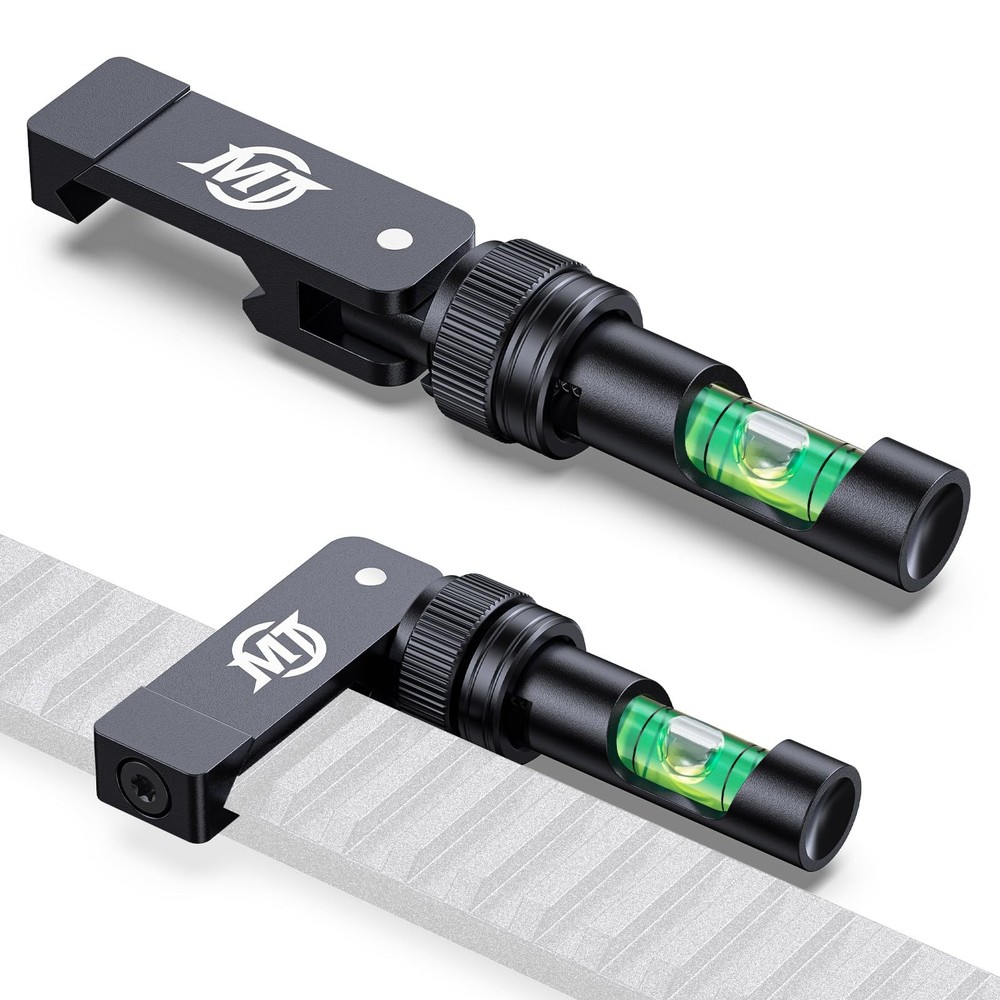 MidTen Scope Level Foldable Bubble Lightweight and Compact Black