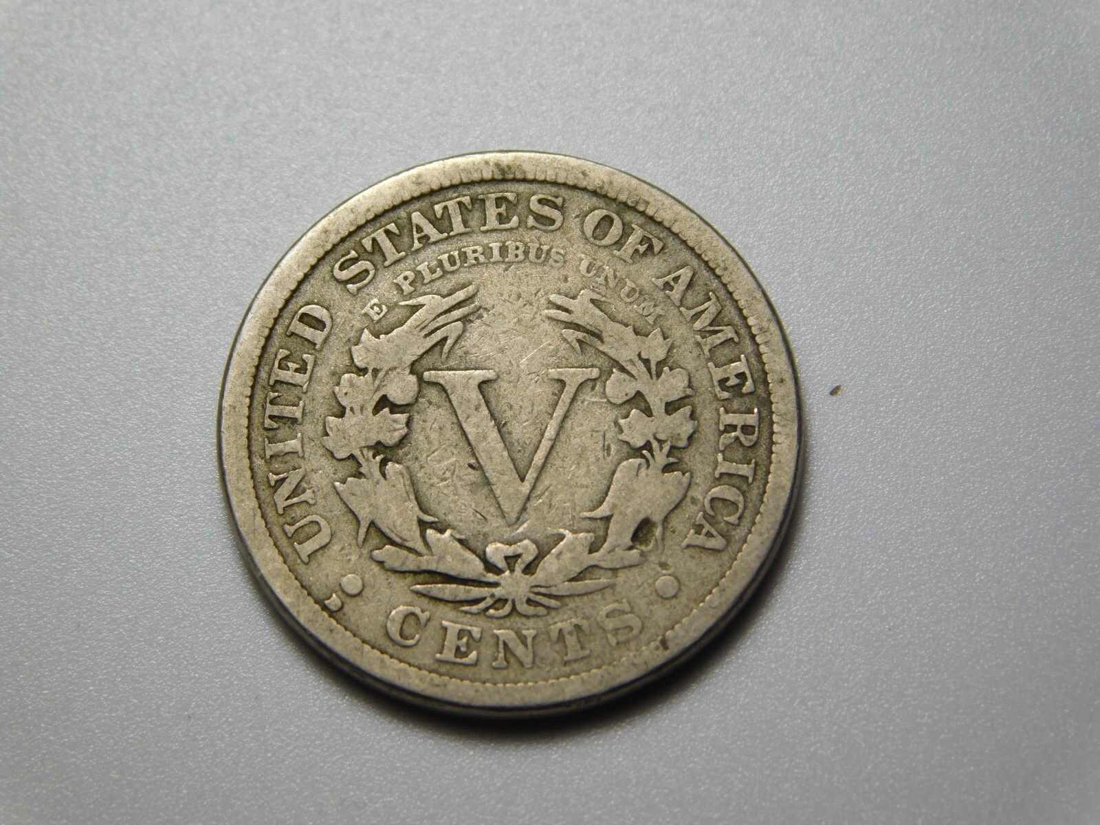 OLD US COIN 1912-D LIBERTY HEAD V NICKEL