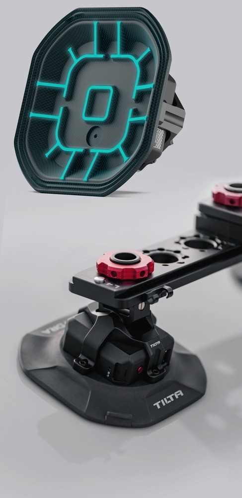 TILTA HDA-ESC Electronic Suction Cup 4.5" Multi-Functional ( Internal Batteries)
