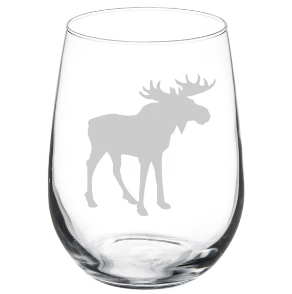 Moose Stemmed / Stemless Wine Glass