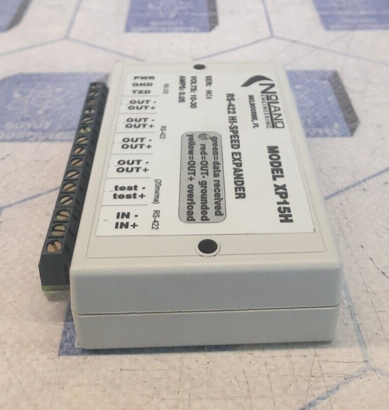 NOLAND MODEL XP15H RS-422
