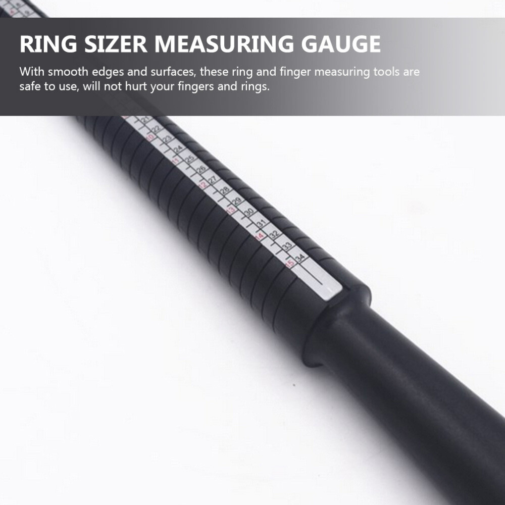 1Set Ring Sizer Set Measuring Stick Practical Ring Sizer Ring Mandrel Gauge
