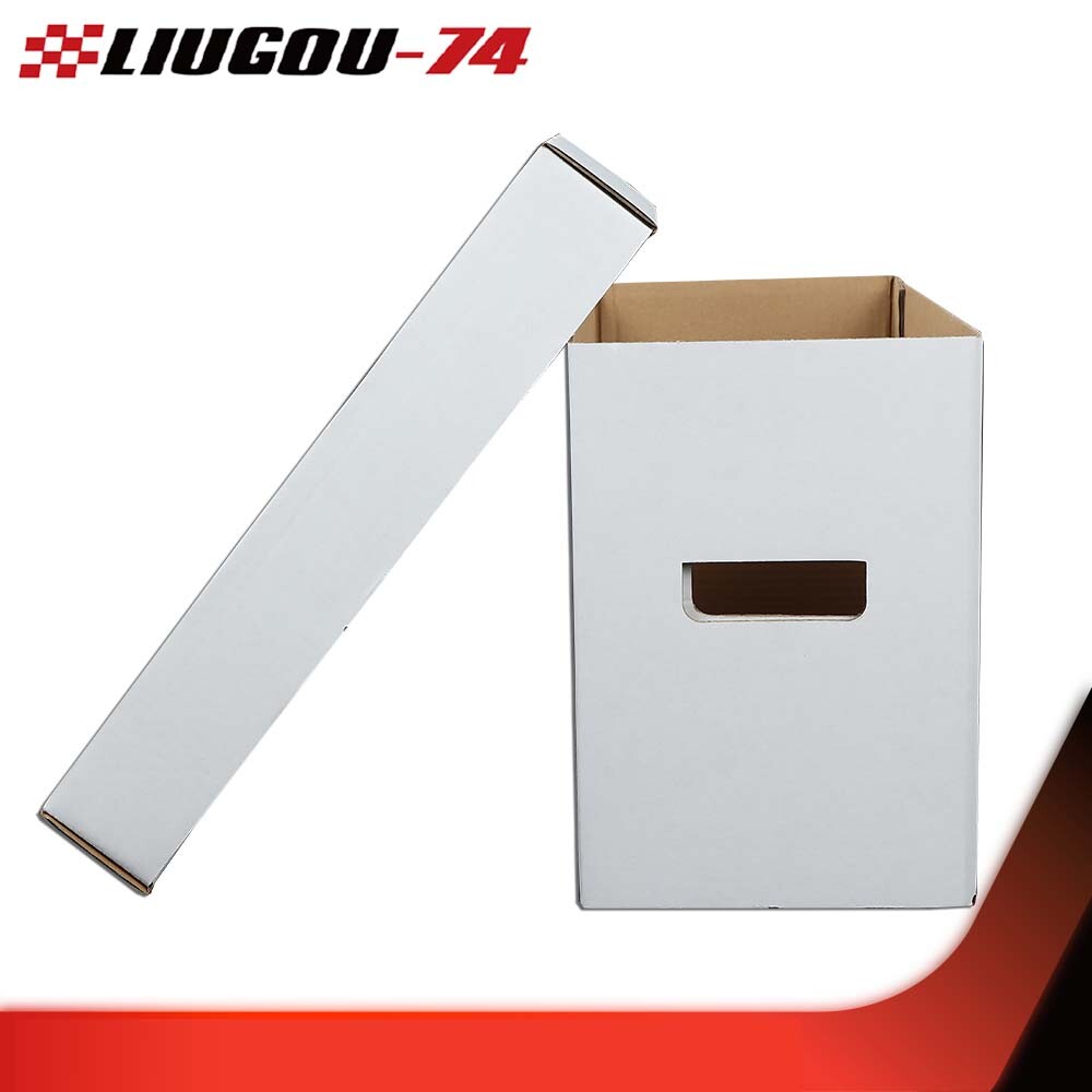 10Pc Comic Books Storage Boxes Short Holds 150-175 Stackable Durable Archive New