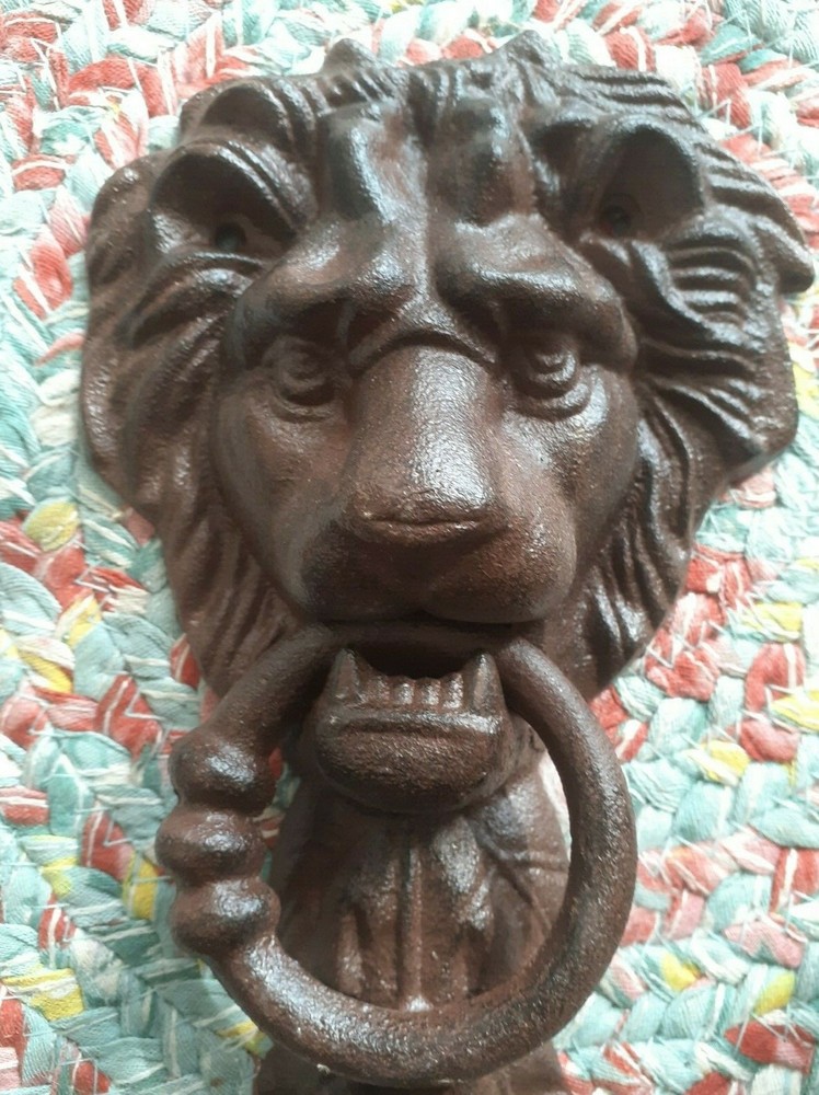 Lion Cast Iron Door knocker