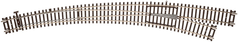 Atlas HO Scale Code 83 Custom Right-Hand Curved Turnout/Switch Model Train Track