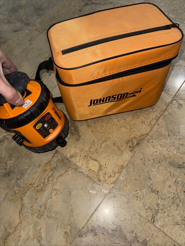 Johnson Level Self-Leveling Rotary Laser Level 40-6515