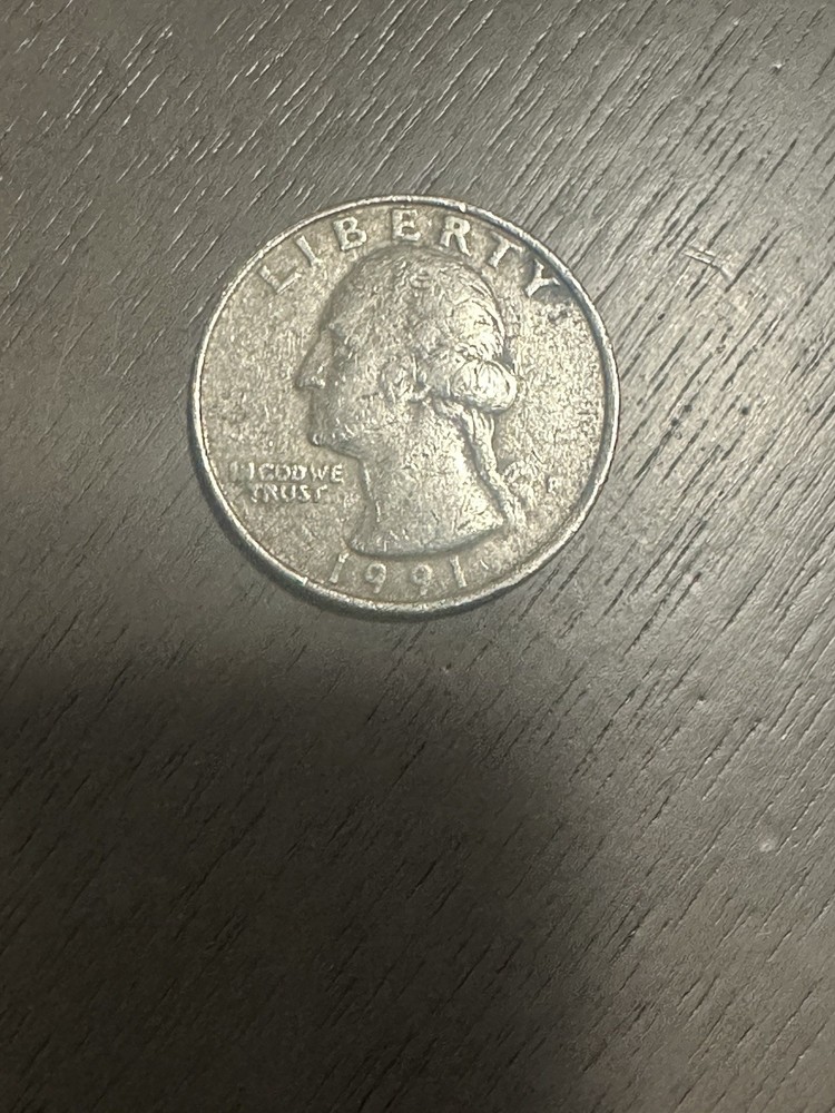 1901 P Washington Quarter Struck on 5c Planchet Mint Error