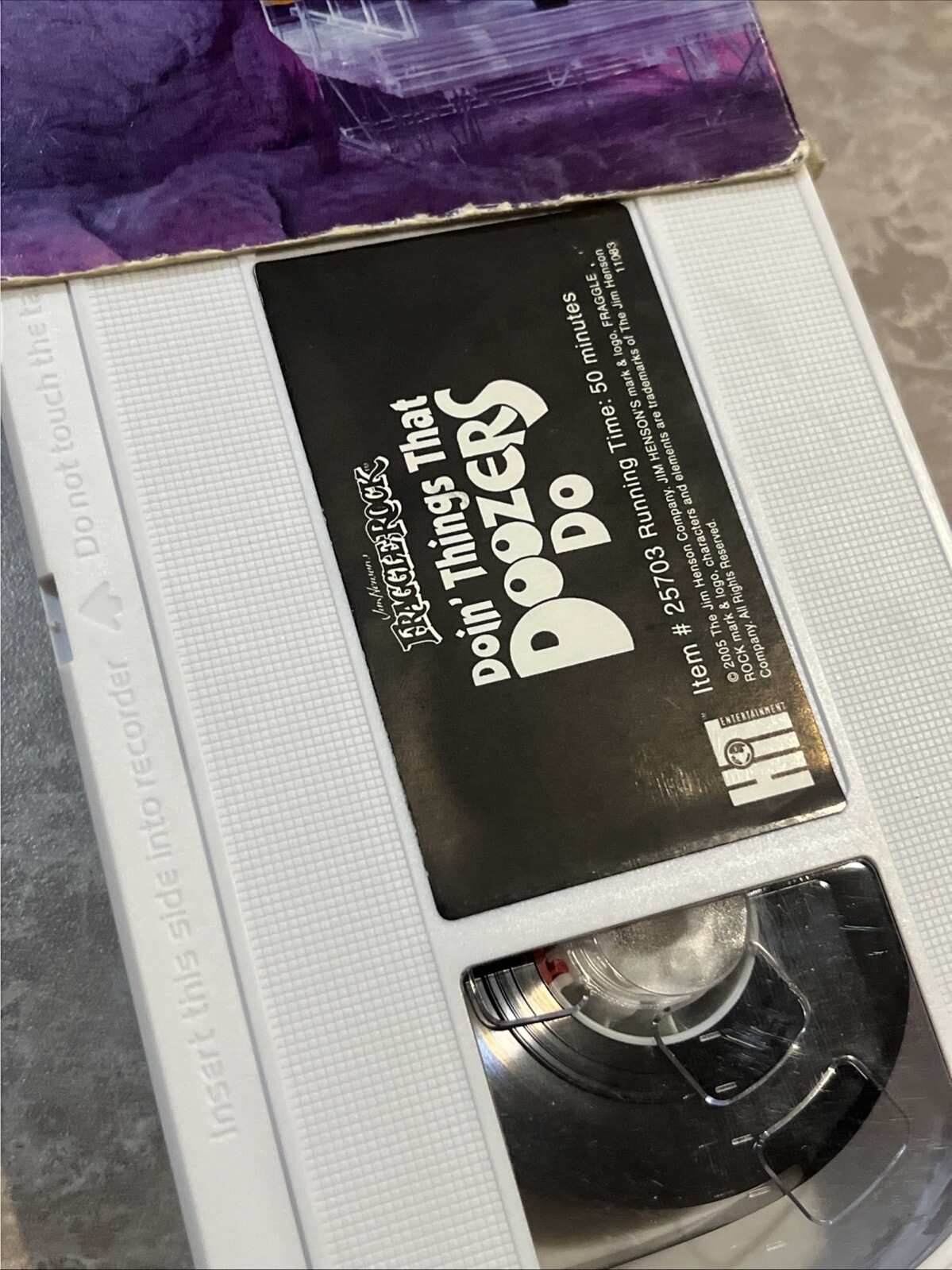 Fraggle Rock Doin Things That Doozers Do VHS 2005 Jim Henson Hit Entertainment