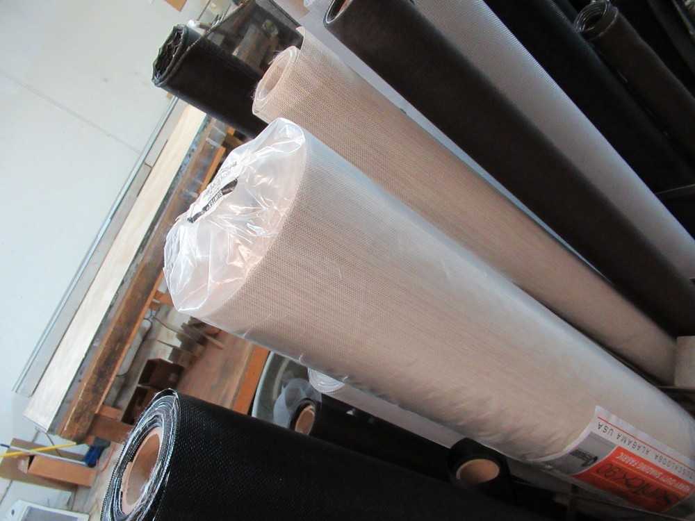 Phifer Suntex80 36" x 100' Black Solar screen material
