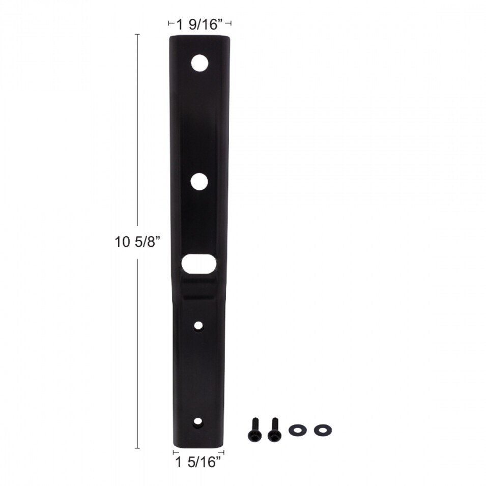 Bumper Mesh Bracket for 2018+ Freightliner Cascadia - Black - Driver/Passenger