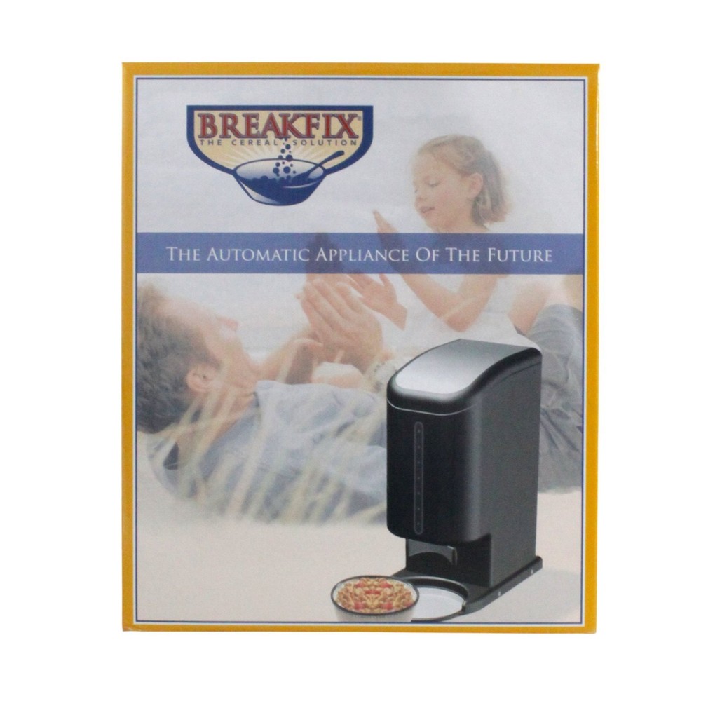 BREAKFIX Automatic Electronic Cereal Portion Control Dispenser Snacks Dog Food