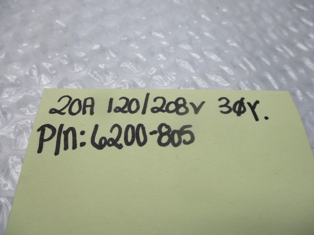 INDUSTRIAL SPARE 6200-805 PLUG NSNP