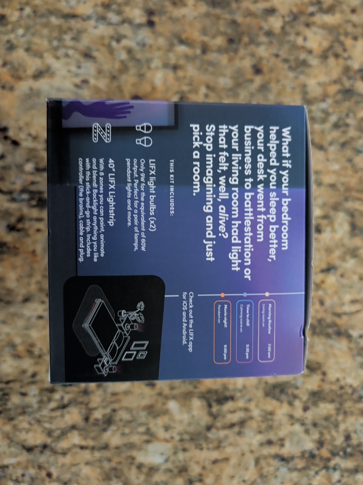 Lifx LFX/STARTKIT1 Smart LED Bulbs & Strip Kit, Alexa/Google/HomeKit Compatible