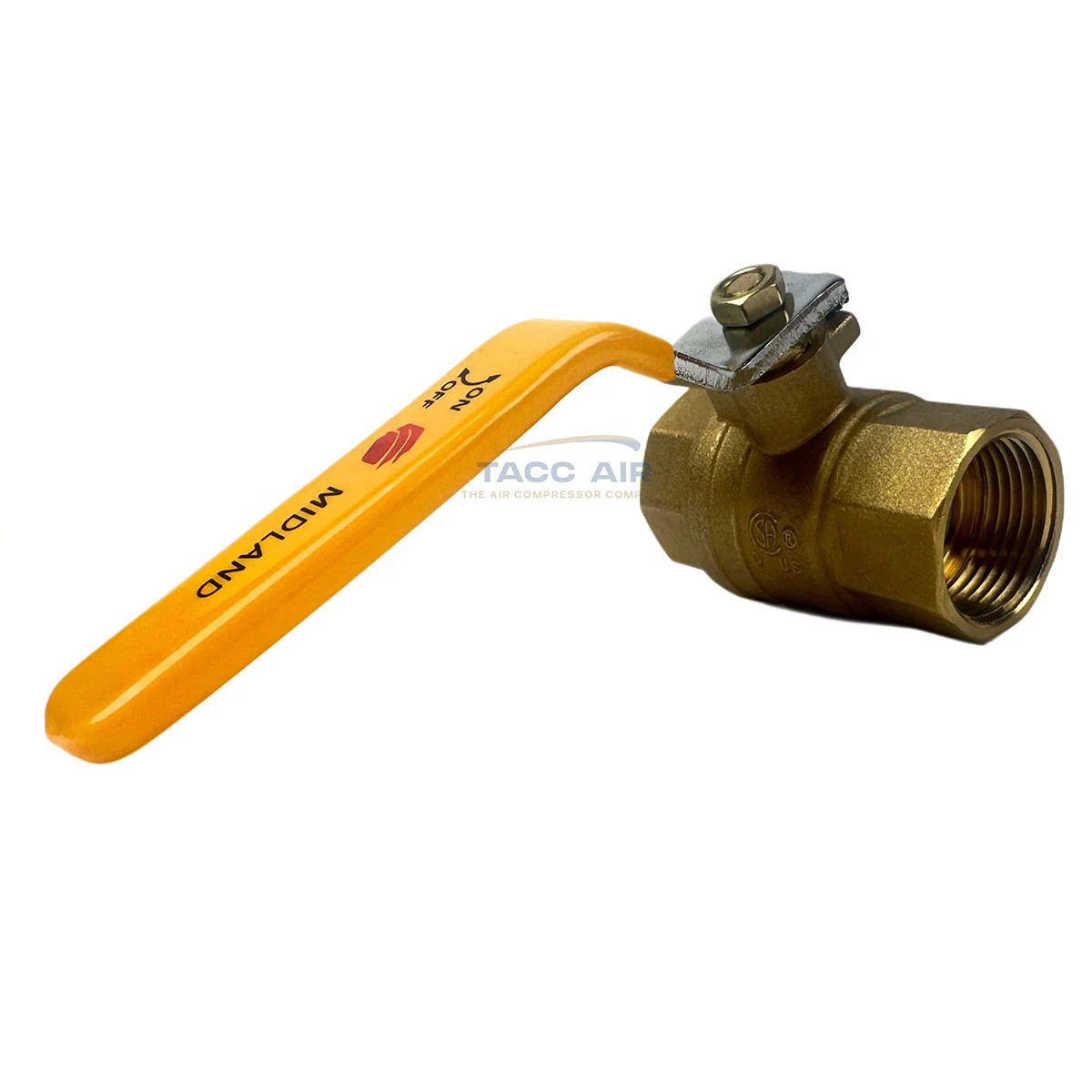 10 PC 1" NPT Brass Ball Valve Full Port Shut-Off Valve CSA Approved 600psi WOG