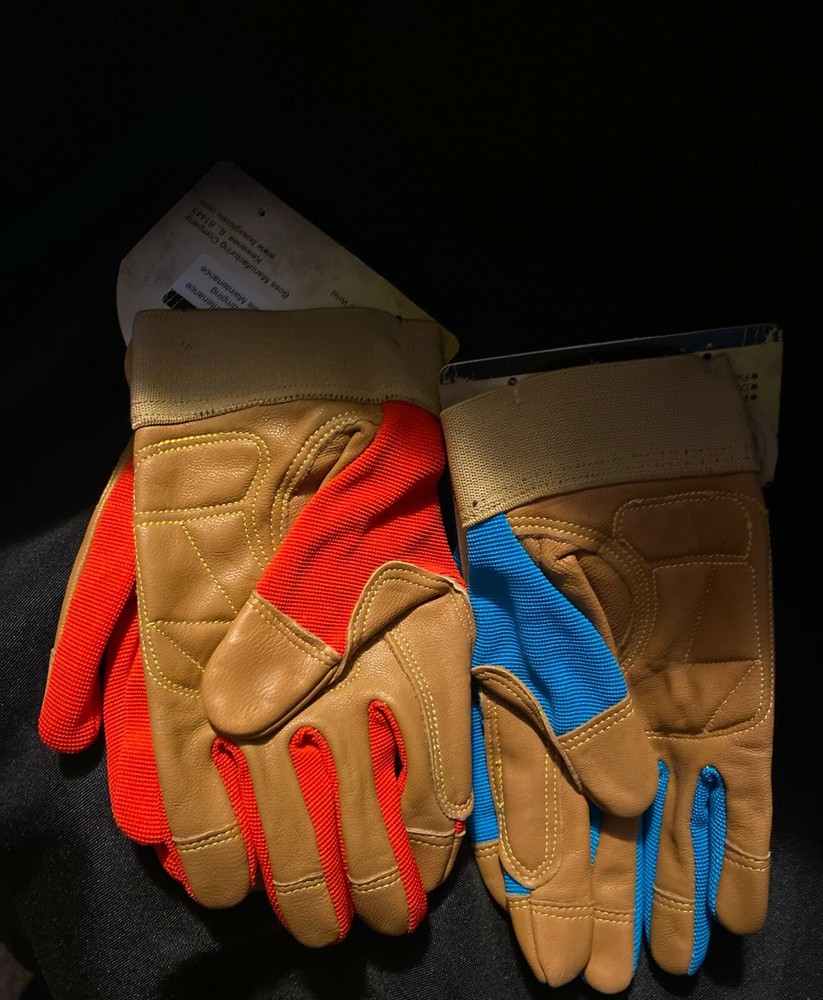 Boss Equestrian Gloves Blue Large