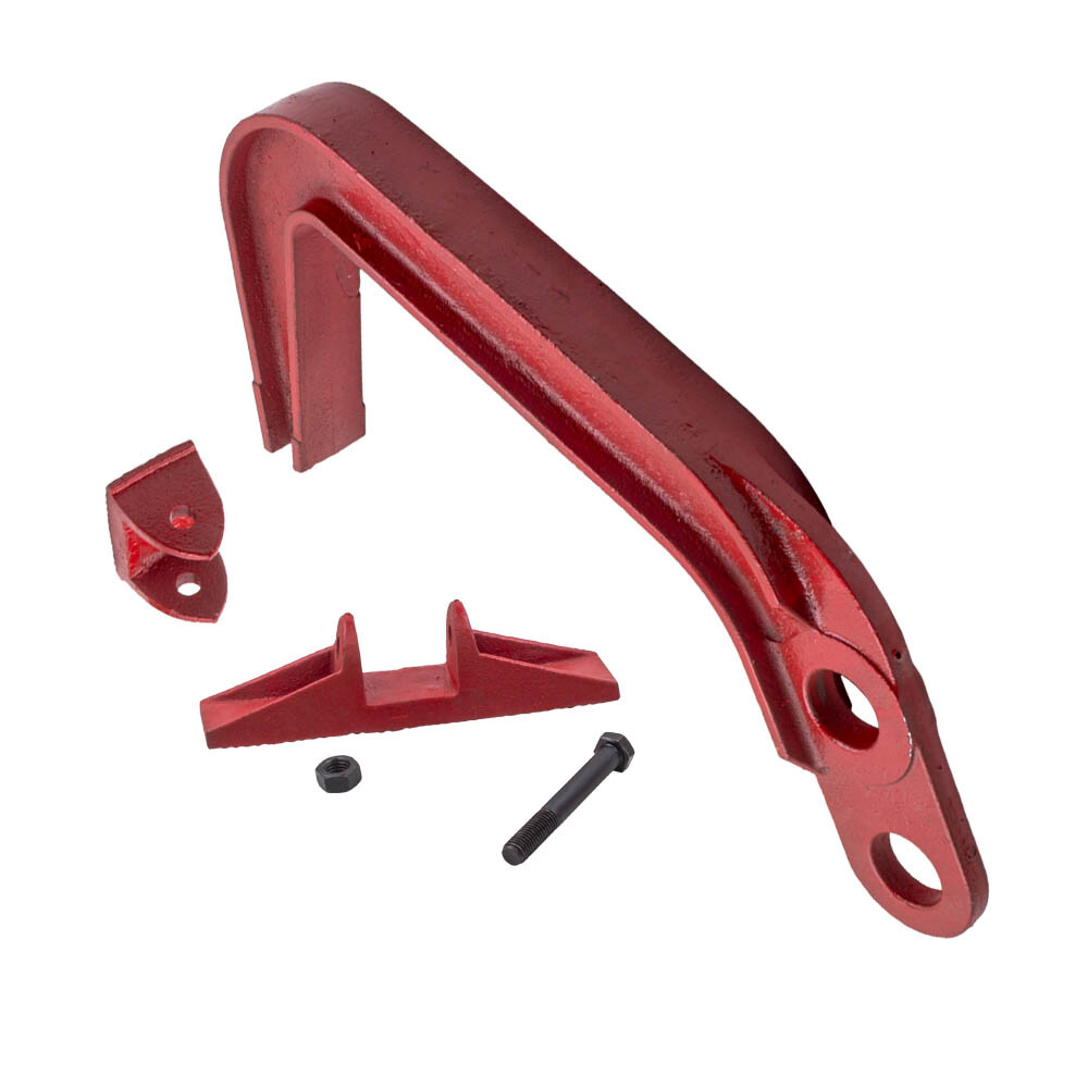 6 Ton Deep Hook Auto Body Frame Hook Pulling Clamp Chassis Dent Puller 19 inch