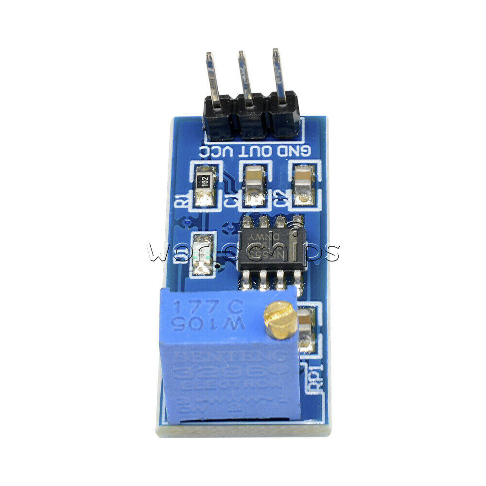 1/2/5/10PCS NE555 Pulse Signal Generator Module Frequency Adjustable 5-12V