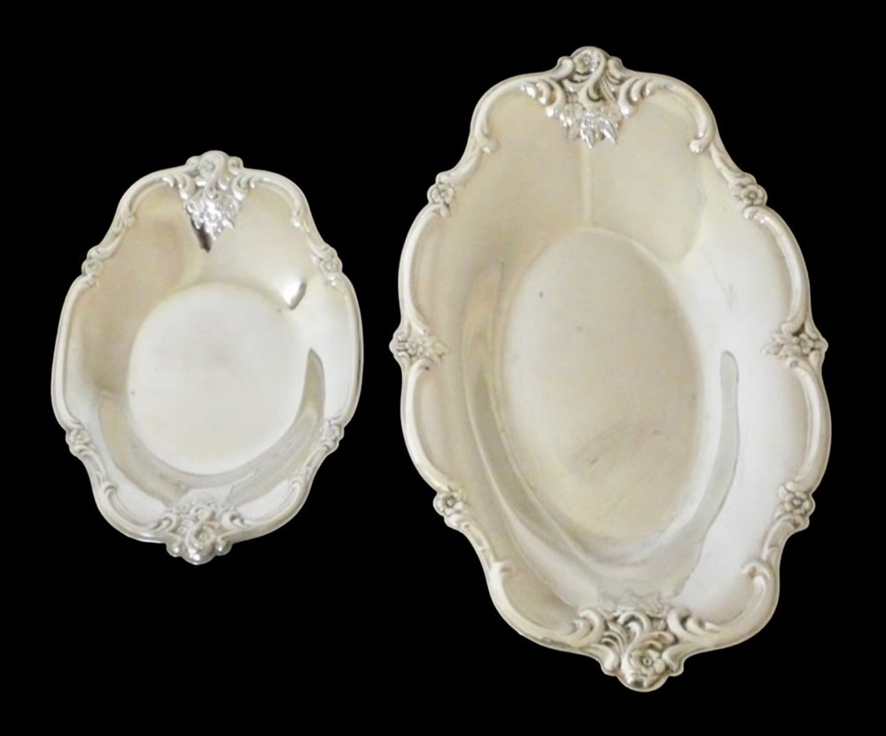 Two Silver Plater Trays