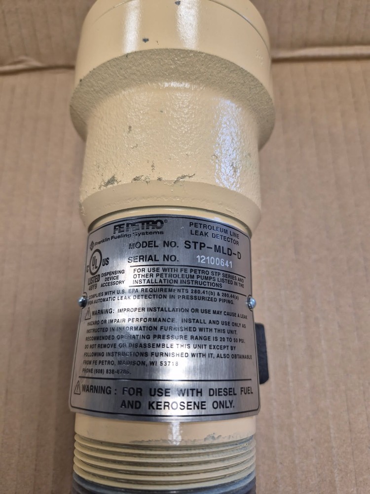 FE Petro Mechanical Line Leak Detector - Diesel