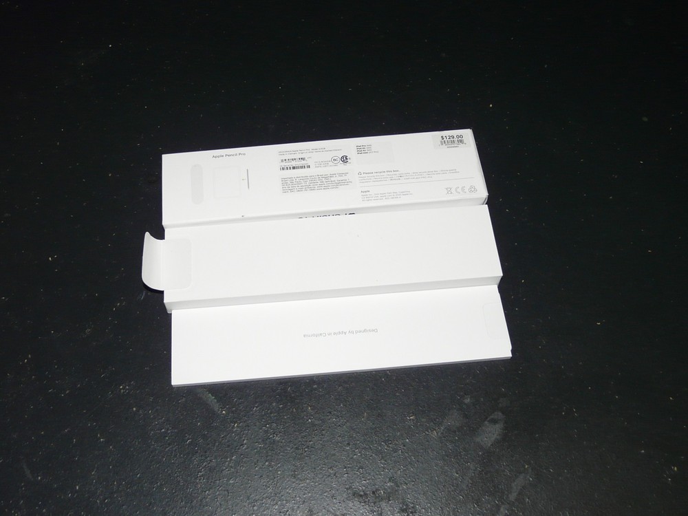 EMPTY REPLACEMENT BOX ONLY - Apple Pencil Pro A2538 - Original OEM Box & Inserts