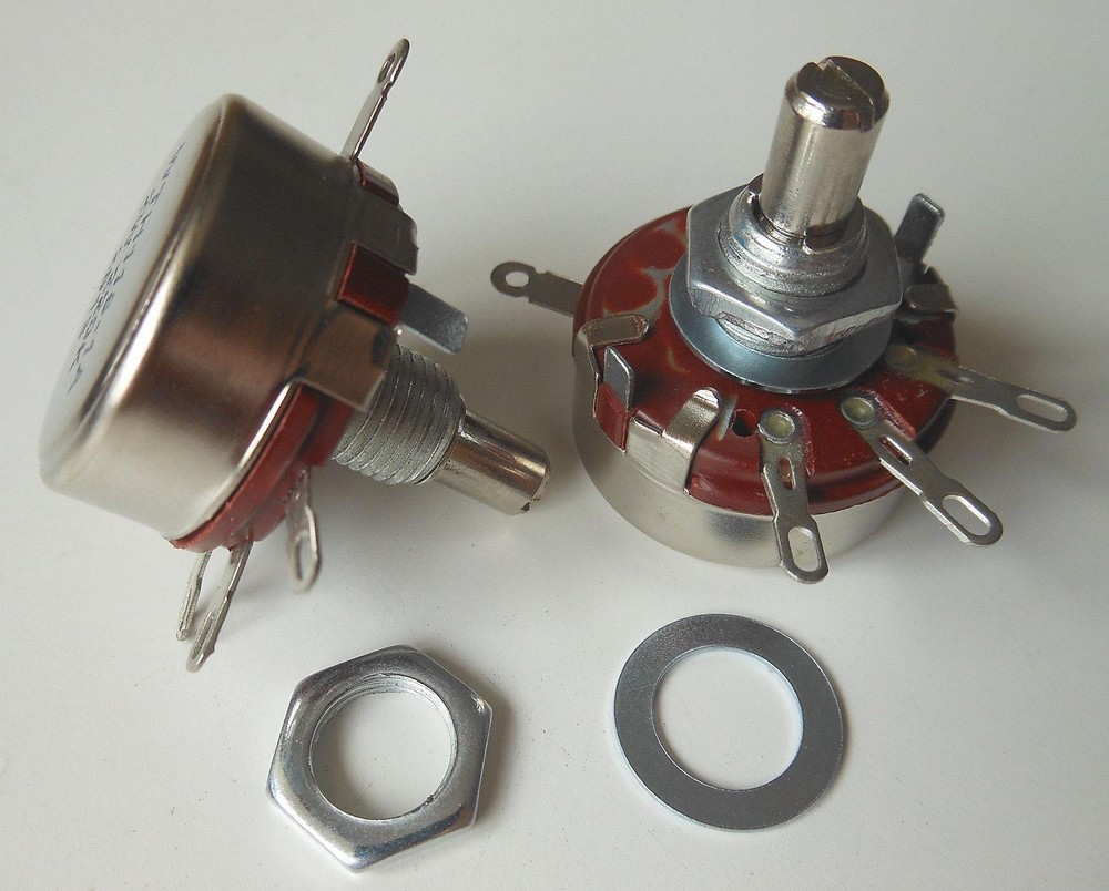 5pcs 150K Ω Ohm WTH118 WTH118-1A 2W Linear Potentiometer
