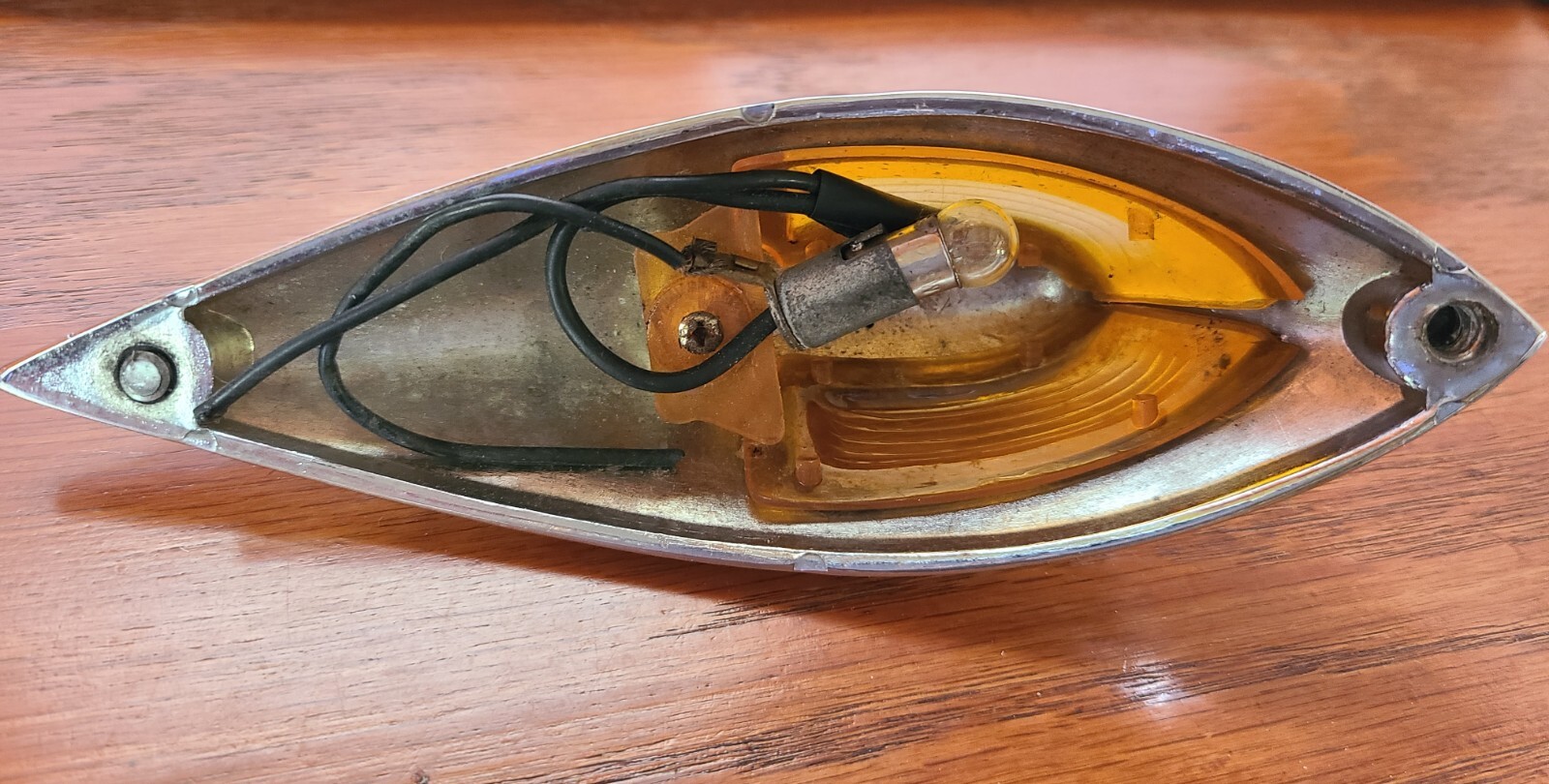 HARLEY DAVIDSON PANHEAD SHOVELHEAD FENDER TIP LIGHT