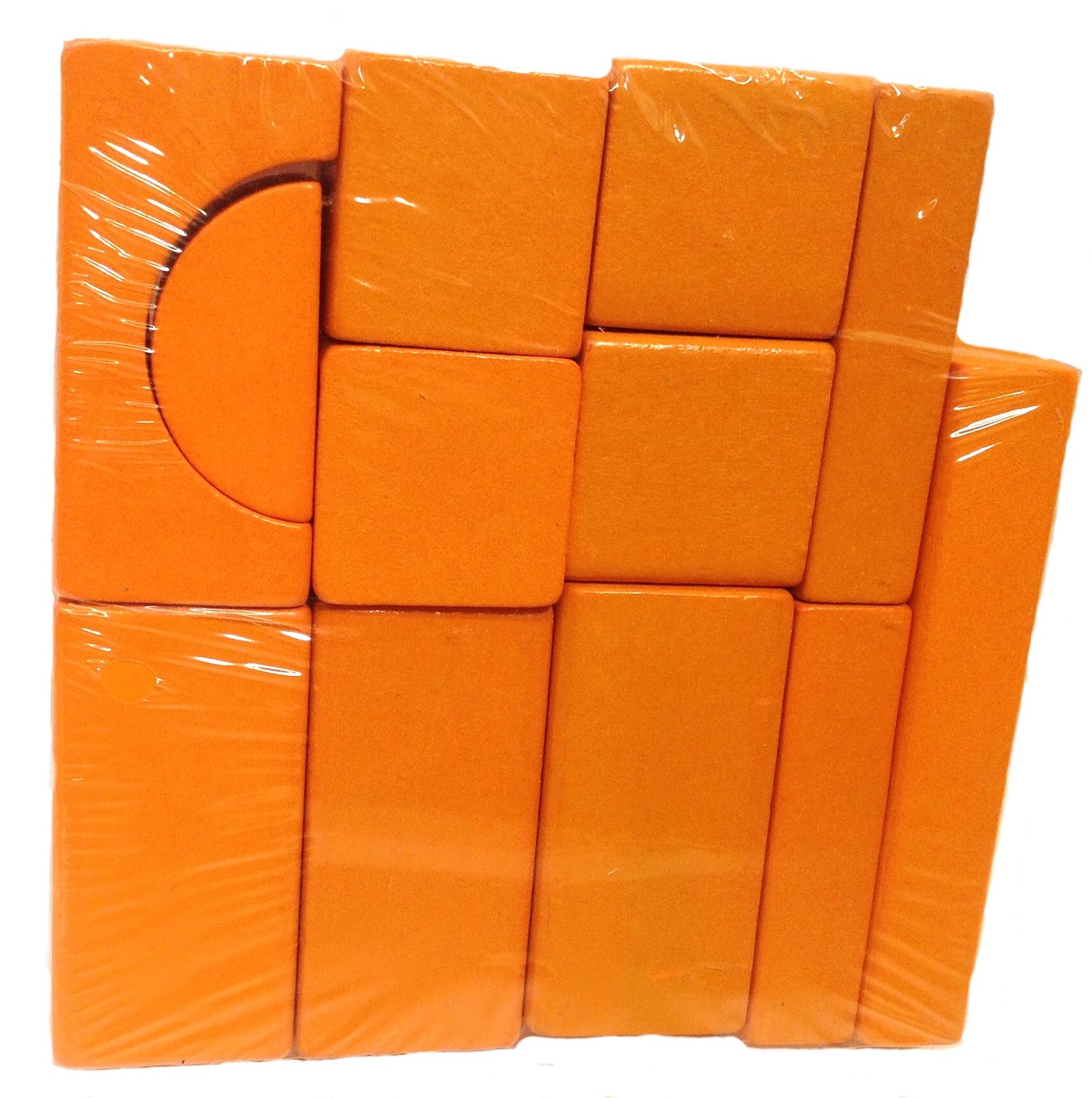 Wooden Shaped Blocks Set 98pcs