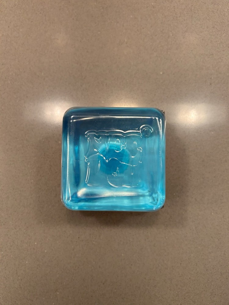 NeeDoh Nice Berg Blue XL Giant Niceberg Solid Squish Cube Ice Block - IN HAND