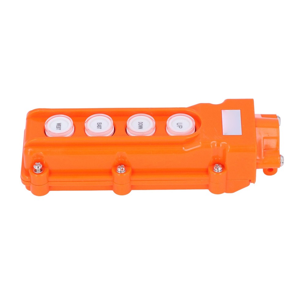 Crane Remote Control Hoist Switch Push Button Box Controller Rainproof New