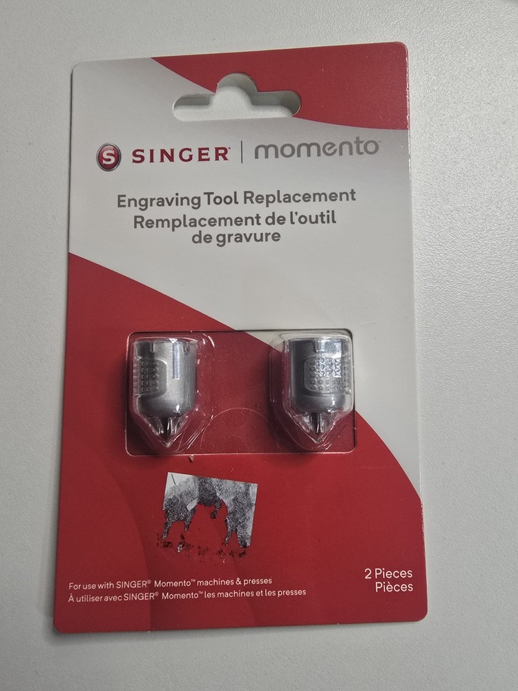 SINGER MOMENTO Engraving  Tool Replacement 2 Pieces