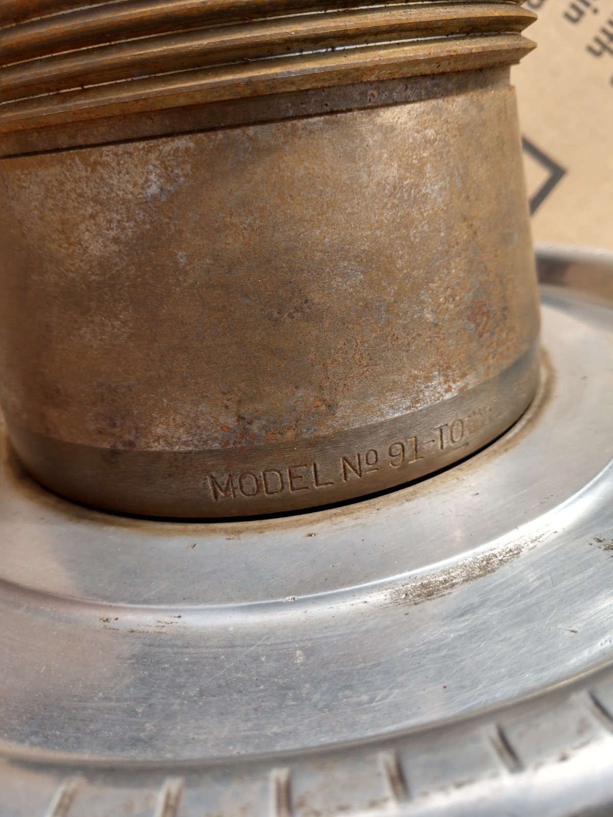 JACOBS #91-T0 RUBBER FLEX COLLET SPINDLE NOSE LATHE CHUCK w/ L0 MOUNT