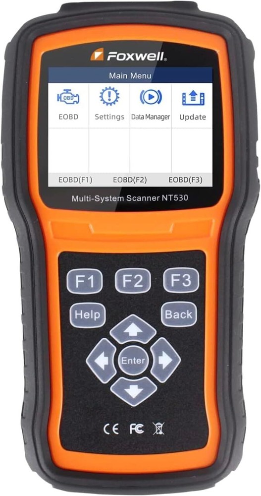 FOXWELL NT530 PLUS Car All System OBD2 Scanner Bidirectional Diagnostic Tool DPF
