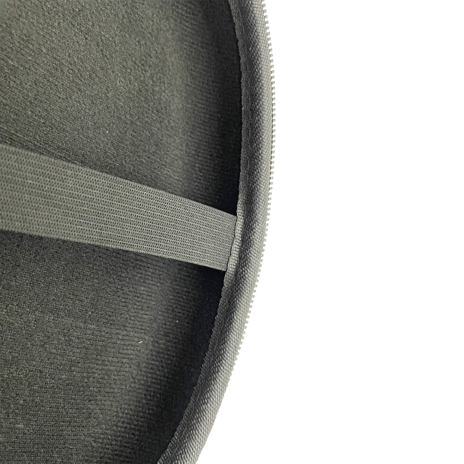 Portable Head-mounted Headphone Storage Case Zipper Bag Pressure-resistant