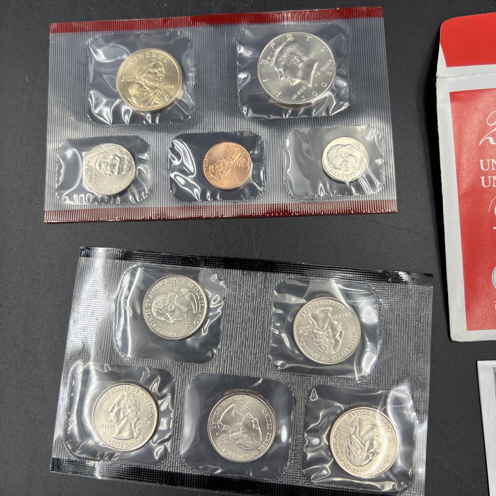 2006 US Mint 20 Coin Complete P & D Mint Set OGP w/ COA