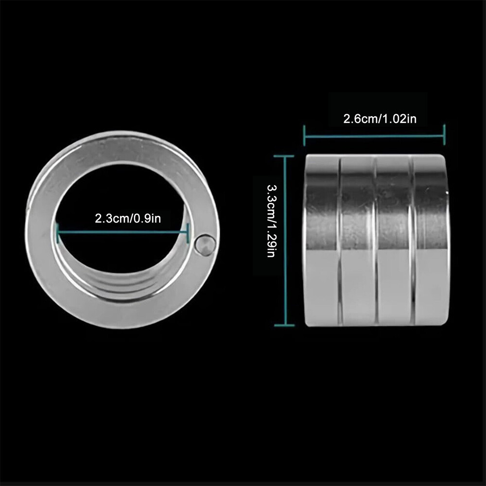 Ring Self Protect Finger Ring Portable Folding Clasp Ring Stainless Steel