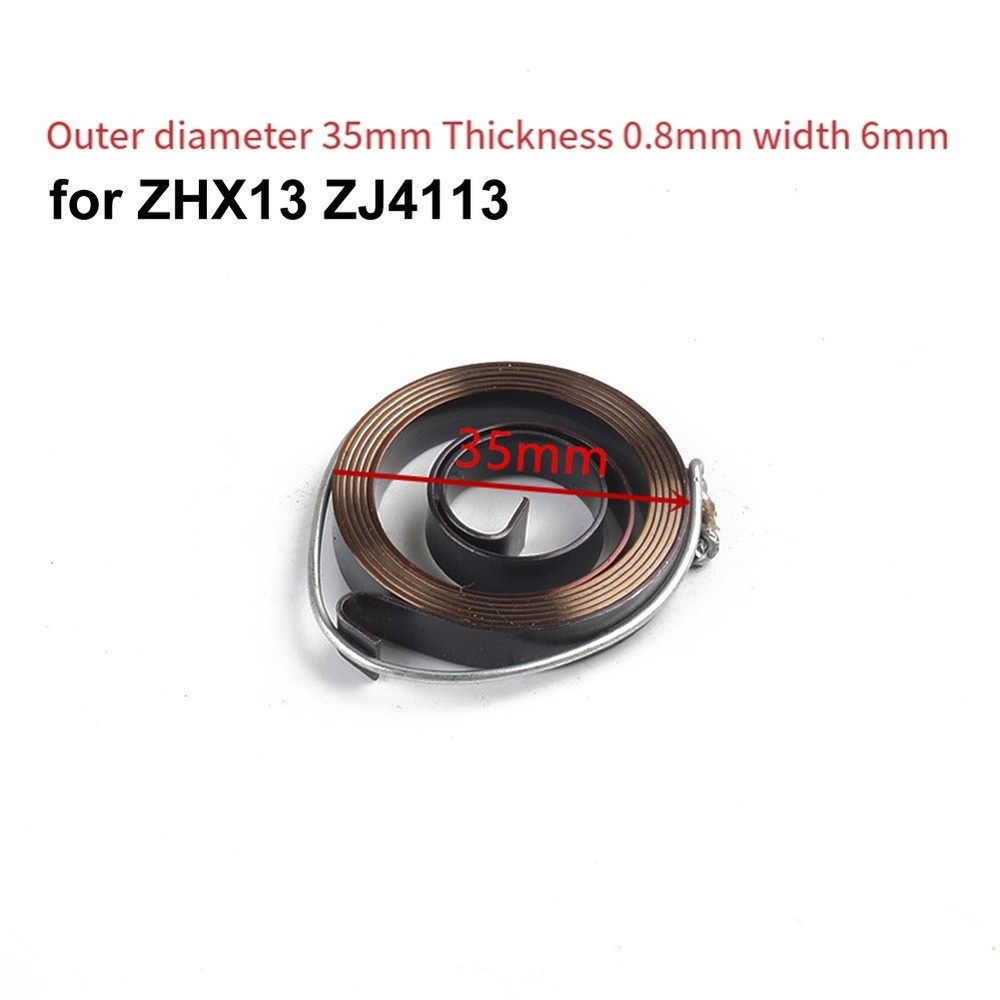 Drill Press Spring Replacement Spring Steel Approx. 0.7x6x35 Mm Fixed Wire