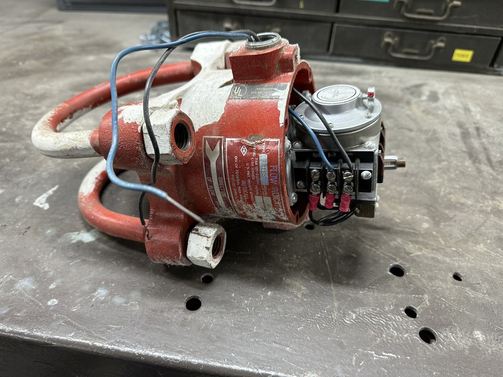 antique autocall sprinkler flow switch