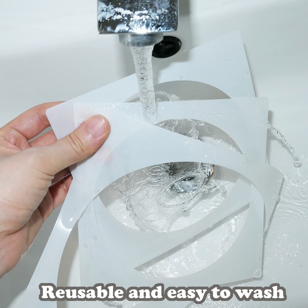 Circle Stencils for Drawing,16 Pcs Plastic Large to Small Different Sizes Cir...