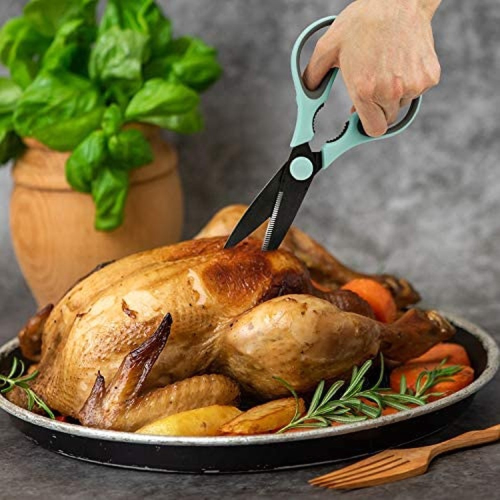 Country Kitchen Kitchen Scissors, Stainless Steel Kitchen Shears, Cooking Sci...