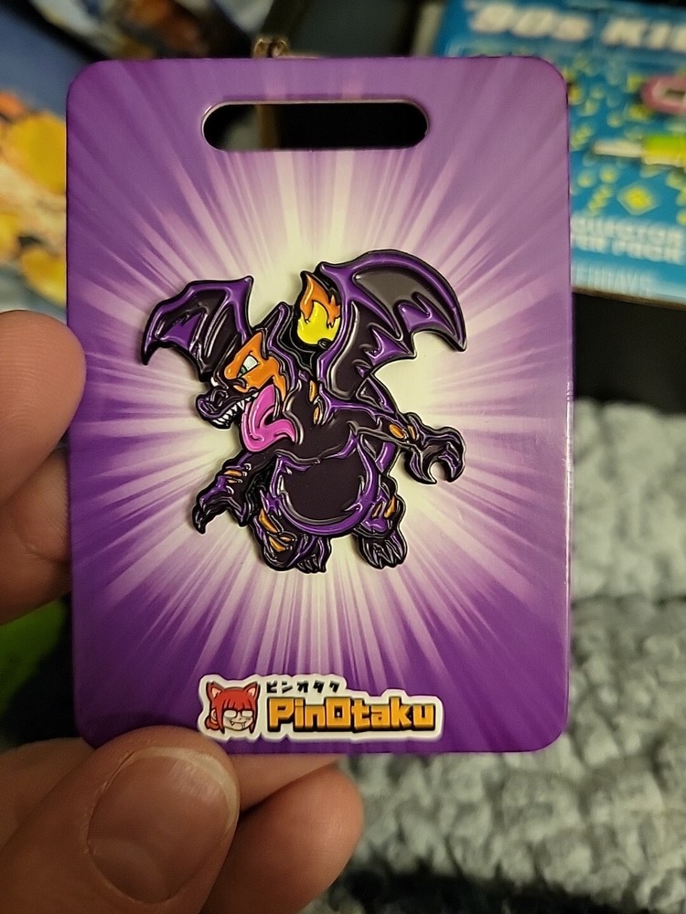 Pokemon Venomized Charizard Pin