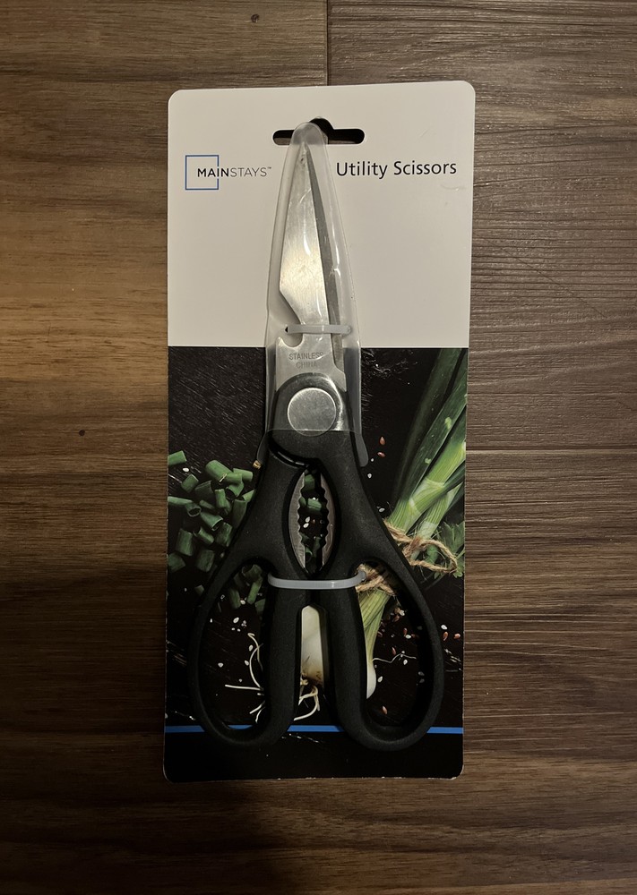 Mainstays Utility Scissors Multipurpose Kitchen Shears