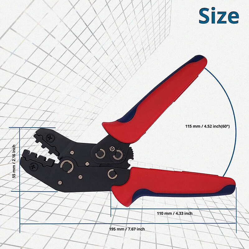 SN-48B Crimper Plier Crimping Tool Cable Wire Connectors Electrical Terminals