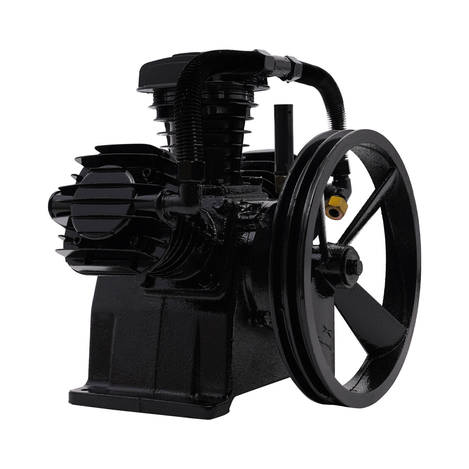 4HP Single-Stage Inline-Twin Replacement Air Compressor Pump 3 Cylinder Head