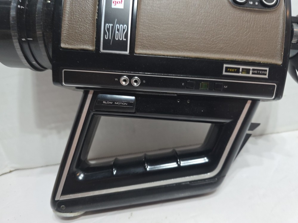 GAF ST/602 Super 8 Movie Camera Untested